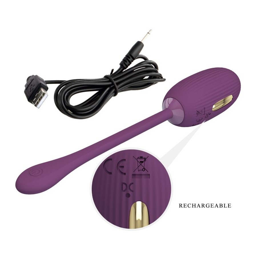 PRETTY LOVE - OEUF VIBRANT RECHARGEABLE DOREEN VIOLET